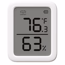 SwitchBot Meter Plus, Intérieure, Capteur d'humidité et de température, Autonome, -20 - 80 °C, Sans fil, 0 - 99%