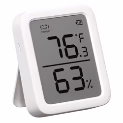 SwitchBot Meter Plus Intérieure Capteur d'humidité et de température Autonome Sans fil