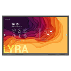 Newline Lyra tableau blanc interactif et accessoire 55" 3840 x 2160 pixels Écran tactile Noir