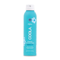 Coola LLC Classic Body Spray Fragrance-Free SPF 50, 177 ml Spray de protection solaire Visage et corps Adultes