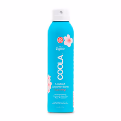 Coola LLC Classic Body Spray Guava Mango SPF 50, 177 ml, Spray de protection solaire, Visage et corps, Flacon pompe, Nourriss ...
