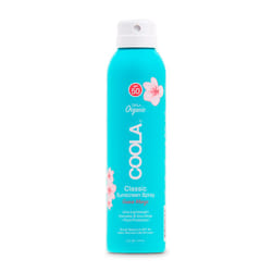Coola LLC Classic Body Spray Guava Mango SPF 50, 177 ml Spray de protection solaire Visage et corps Adultes