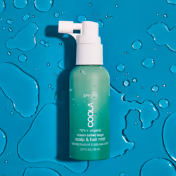 Coola LLC Classic Organic Scalp & Hair Mist SPF 30, 60 ml Spray de protection solaire Adultes - Vue supplémentaire 2