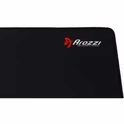 Arozzi AZ-ZONA-360, Noir, Monochromatique, Polyester, Repose-poignets, Base antidérapante, Tapis de souris de jeu
