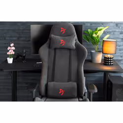 Arozzi Verona -SIG-SFB-RD Siège pour jeu vidéo Siège de jeu sur PC Siège capitonné Gris, Rouge