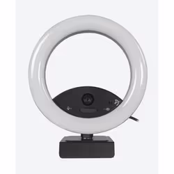 Arozzi Occhio True Privacy Ring Light webcam 2 MP 1920 x 1080 pixels USB 2.0 Noir
