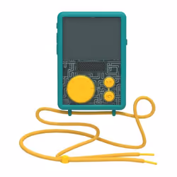 Coque LUNII de protection verte pour FLAM