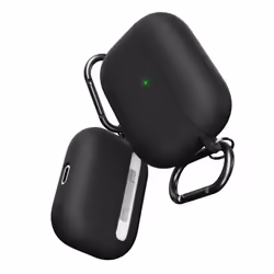 KeyBudz HybridShell Series with keychain, Emplacement, Polycarbonate (PC), Silicone, Noir