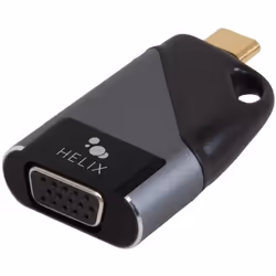 Adaptateur USB-C/VGA HELIX mini porte-cles USB-C vers VGA