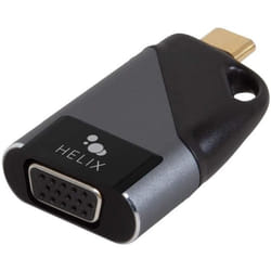 Adaptateur USB-C/VGA HELIX mini porte-cles USB-C vers VGA