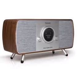 Tivoli Audio Home (Gen. 2) Système micro audio domestique 56 W Gris, Argent, Noyer