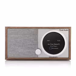 Tivoli Audio One Digital (Gen. 2) Personnel Analogique et numérique Gris, Argent, Noyer