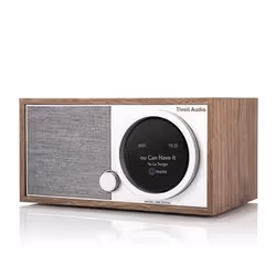 Tivoli Audio One Digital (Gen. 2) Personnel Analogique et numérique Gris, Argent, Noyer
