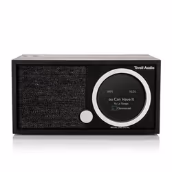Tivoli Audio One Digital (Gen. 2), Personnel, Analogique et numérique, DAB, DAB+, FM, Noir, Argent, Aluminium, Tissu, Bois, S ...