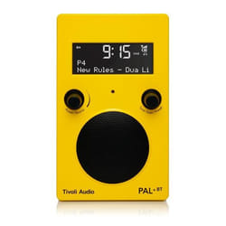 Tivoli Audio PAL+BT Portable Analogique et numérique Noir, Jaune