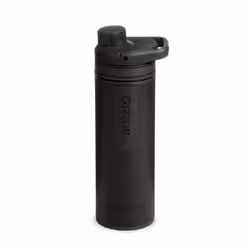 Grayl UltraPress, 0,5 L, Noir, Plastique, Silicone, 3 l/min, Eau claire, États-Unis