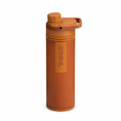 Grayl UltraPress, 500 ml, Randonnée, Orange, Acrylonitrile-Butadiène-Styrène (ABS), Polypropylène (PP), Silicone, Élastomère. ...