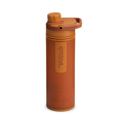 Grayl UltraPress Randonnée 500 ml Acrylonitrile-Butadiène-Styrène (ABS), Polypropylène (PP), Silicone, Élastomère thermoplastique (TPE) Orange
