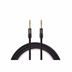 Warm Audio PREM-TRS-10, 6,35 mm TRS, Mâle, 6,35 mm TRS, Mâle, 3 m, Noir