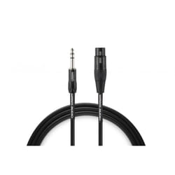 Warm Audio PRO-XLRF-TRcâble audio 1,8 m XLR 6,35 mm TRS Noir