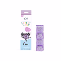glo Lumi Light-Up Cubes, Jouet de bain, Garçon/Fille, 3 an(s), Effets lumineux, Violet