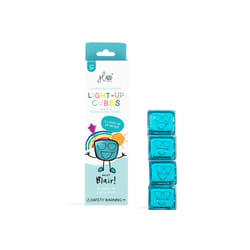 glo Blair Light Up Cubes Jouet de bain Bleu