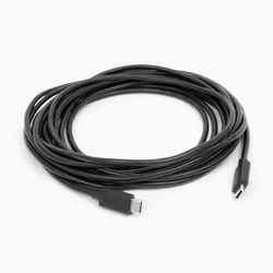 Owl Labs USB C Male to USB C Male Cable for Meeting Owl 3 (16 Feet / 4.87M), 4,87 m, USB C, USB C, Noir
