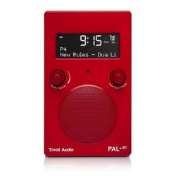 Tivoli Audio PAL+BT Portable Analogique Rouge
