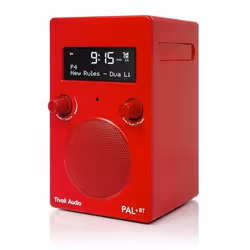Tivoli Audio PAL+BT Portable Analogique Rouge
