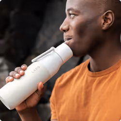 LARQ BFDGW074A gourde Utilisation quotidienne, Fitness, Randonnée 670 ml Acier inoxydable Blanc - Vue supplémentaire 6