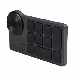 XPPen ACK05, Télécommande, XP-PEN, Noir, Plastique, Silicone, 127,5 mm, 70,5 mm