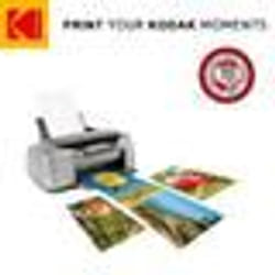 KODAK Papiers Photo Instantanés - Pack 100 papier photo 102x152mm - brillante - 180 gsm - Compatible avec imprimantes jet dencre