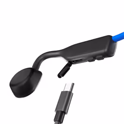 SHOKZ OpenMove Écouteurs à Conduction Osseuse Bluetooth 5.1 Bleu IP55 - Vue supplémentaire 4
