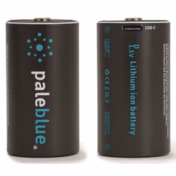 Pale Blue PB-D-C, Batterie rechargeable, D, Lithium-Ion (Li-Ion), 1,5 V, 2 pièce(s), 4700 mAh