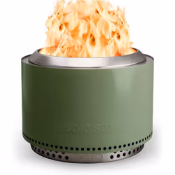 Solo Stove Brasero Yukon et Support 2.0  Brasero de sans émission de fumée Combustion Naturelle du Bois