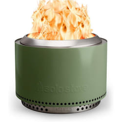 Solo Stove Brasero Yukon et Support 2.0  Brasero de sans émission de fumée Combustion Naturelle du Bois