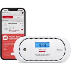 X-Sense Détecteur de Monoxyde de Carbone Wi-FI Compatible avec lAppli X-Sense Home SecurityStation de Base SBS50 RequiseXC01-M