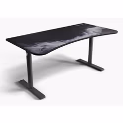 Arozzi Arena -GUNM-GALAXY bureau d'ordinateur Noir, Blanc - Vue supplémentaire 4