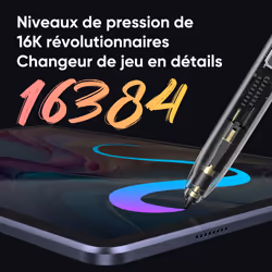 XPPen Magic Drawing Pad tablette graphique Gris 2540 lpi USB/Bluetooth