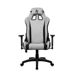 Arozzi Soft Fabric | Gaming Chair | Avanti SoftFabric | Light Pilkas Siège de jeu sur console Chaise avec assise rembourrée