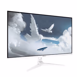 Arozzi Nova 32″ écran plat de PC 80 cm (31.5") Quad HD LED Blanc - Vue supplémentaire 2