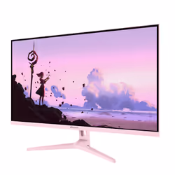 Arozzi Nova 32″ écran plat de PC 80 cm (31.5") Quad HD LED Rose - Vue supplémentaire 7