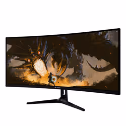 Arozzi Nova 34″ Curved écran plat de PC 34" 4K Ultra HD LED Noir - Vue supplémentaire 7