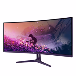 Arozzi Nova 34″ Curved écran plat de PC 34" 4K Ultra HD LED Violet - Vue supplémentaire 7