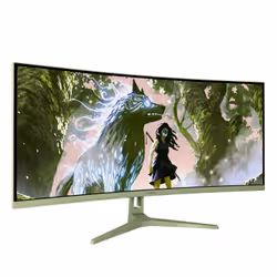Arozzi Nova 34″ Curved écran plat de PC 34" 4K Ultra HD LED Vert - Vue supplémentaire 2