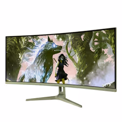 Arozzi Nova 34″ Curved écran plat de PC 34" 4K Ultra HD LED Vert - Vue supplémentaire 7
