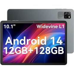 Tablette Taclite Blackview Tab60 WiFi 12Go+128Go2To TF Octa Core WiFi 6 10 Pouces Batterie 5100mAh 8MP+5MP Widevine L1 GMS BT5.2
