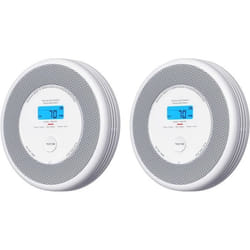 Détecteur de Fumée et de Monoxyde de Carbone - X-SENSE - XP0A-SR - Alertes Vocales - Écran LCD - Lot de 2