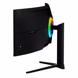 Arozzi Nova 49” Curved écran plat de PC 49" Dual QHD LED Noir - Vue supplémentaire 6