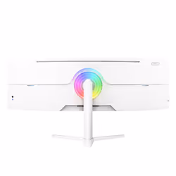 Arozzi Nova 49” Curved écran plat de PC 49" Dual QHD LED Blanc - Vue supplémentaire 4